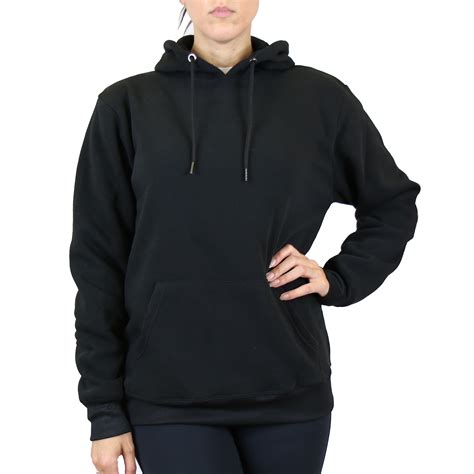 Womens Oversized Loose Fit Fleece Lined Pullover Hoodie M 2xl