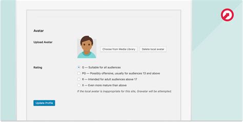 Github 10upsimple Local Avatars Adds An Avatar Upload Field To User