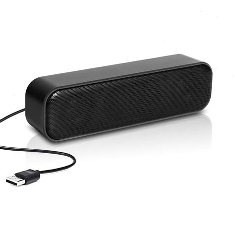 Usb Computer Speakerusb Powered Mini Soundbar Speakerlaptop Stereo