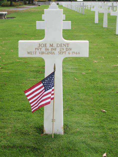 116th Infantry Regiment Roll Of Honor Pvt Joseph M Dent