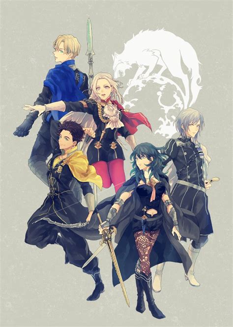 Byleth Byleth Edelgard Von Hresvelg Claude Von Riegan Dimitri Alexandre Blaiddyd And 4 More