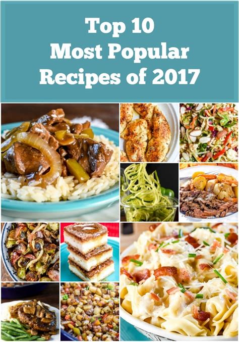 2017 Top 10 Most Popular Recipes Reader Favorites Flavor Mosaic