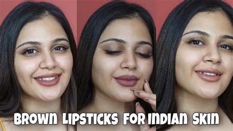 My Top 8 Super Affordable Brown Lipsticks For Dusky Indian Skin 👸🏽 Youtube