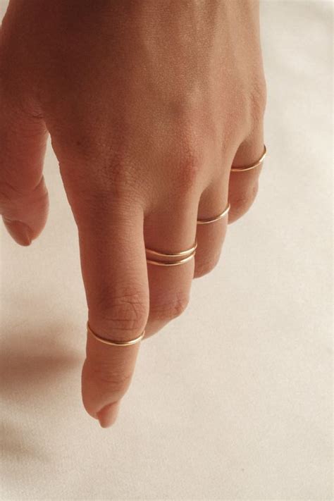 Minimal Rings Minimalist Jewelry Inspiration Latest Fashion