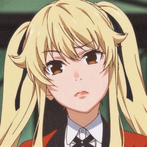Mary Saotome ☽ Anime ☽ Icon Kakegurui Otaku Anime Yandere Anime