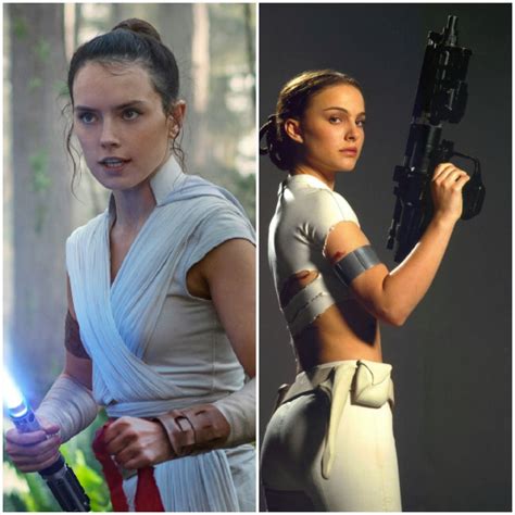 Rough Sex With Daisy Ridley As Rey Or Natalie Portman As Padme R