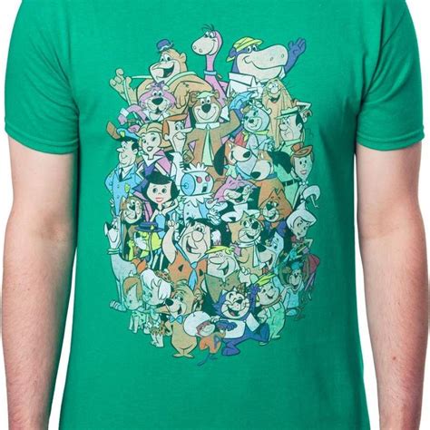 Hanna Barbera Characters T Shirt Love Art Usa