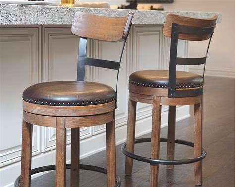 20 Rustic Log Bar Stools The Urban Interior Kitchen Bar Stools