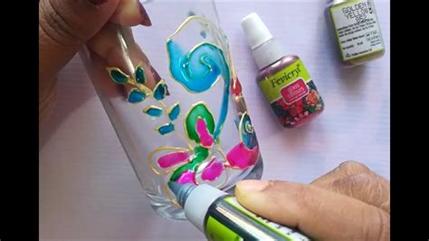 How To Do Glass Painting On Glass Glass Painting Designs Glass