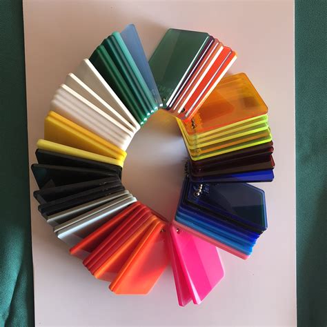 Colored Acrylic 10mm Thick Plastic Sheet Pmma Plastic Material Panel