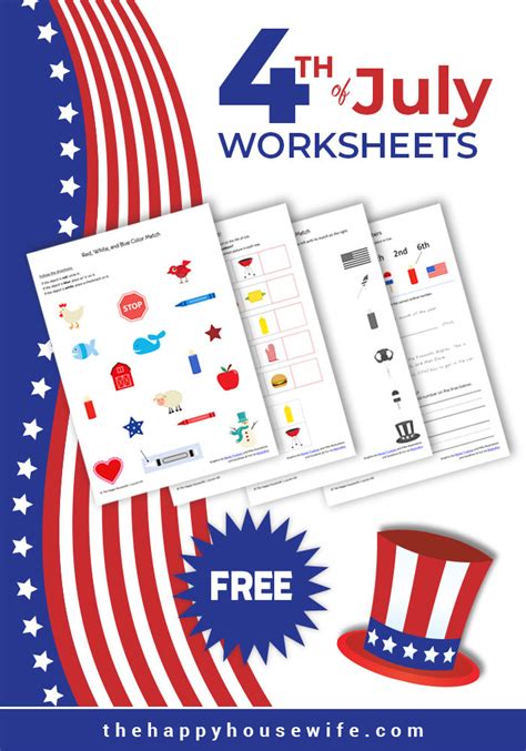 Th Of July Worksheets Free Printables The Happy Housewife Home Hot