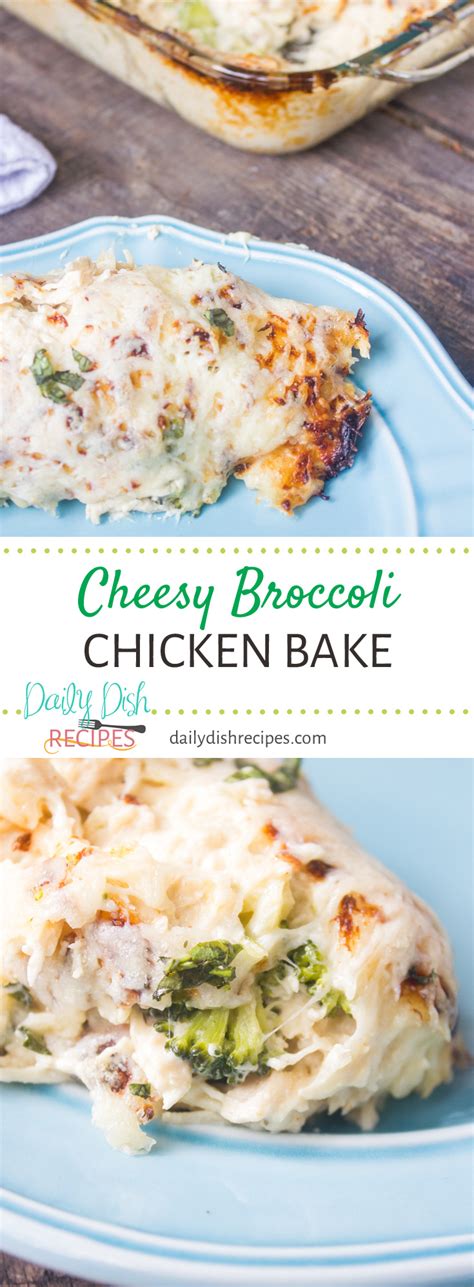 Be the first to rate & review! Cheesy Broccoli Chicken Bake | Daily Dish Recipes