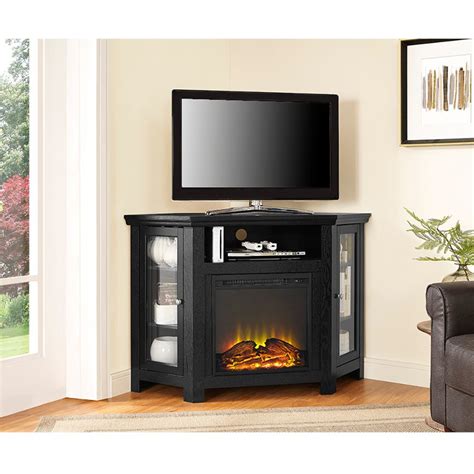 I will try to upload the entire panel as i learn how to use my editing. 48 Inch Black Corner TV Stand with Fireplace | RC Willey Furniture Store