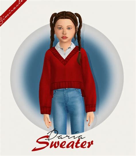 Clumsyalien Daria Kids Version ♥ By Simiracle The Sims 4 In 2022