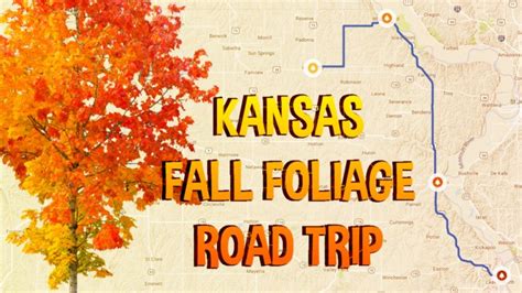 A Beautiful 2 Hour Drive Through Kansas Fall Foliage