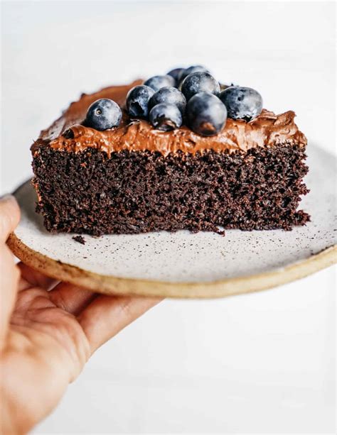 Easy Vegan Chocolate Cake Foodbymaria