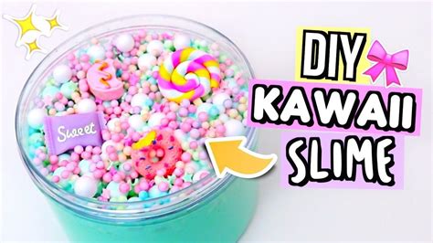Diy Kawaii Slimes You Will Love How To Make Super Cute Slimes