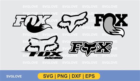 Fox Racing SVG Logo Vector - Gravectory