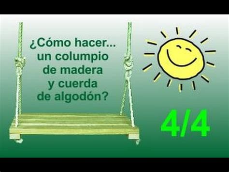 Hay varias formas de hace una plantilla para el engranaje. ¿Cómo hacer... un columpio de madera clásico? - 4/4 ...