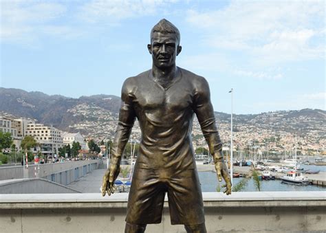 A statue of cristiano ronaldo was unveiled on sunday in madeira, portugal, the island where the star soccer player grew up. Visit Funchal - Cristiano Ronaldo Statue