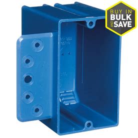 Outlet spacing in general living areas. Shop CARLON 1-Gang Blue Plastic Interior New Work Standard ...