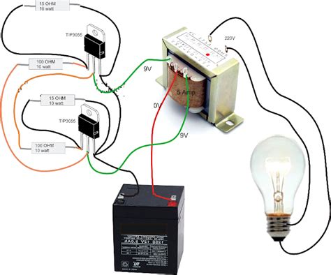 Simple Inverter Circuit Diagram 1000w