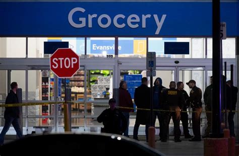 Gunman Shot Dead As He Fired At Police In The Aisles Of Walmart Store