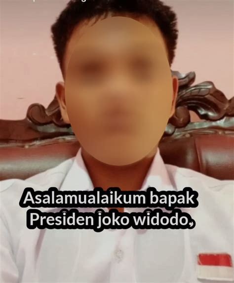 Viral Bocah Smp Kelas 1 Di Lahat Minta Presiden Jokowi Tegakkan Keadilan