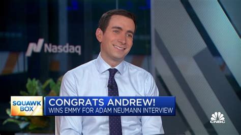 Cnbcs Andrew Ross Sorkin Wins Emmy For Interview With Weworks Adam
