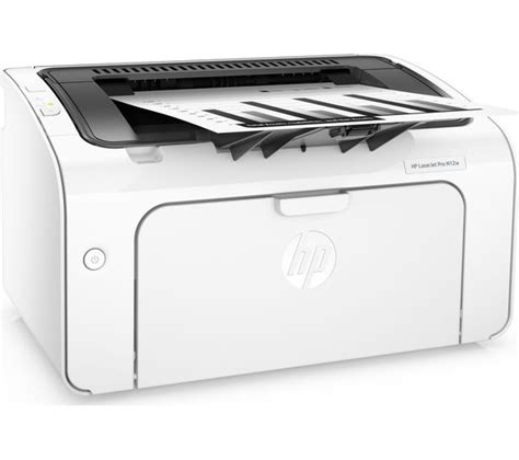 Hp laserjet pro m12w wireless set up include preparing your printer for install, connecting the printer to network and software, driver download. HP LaserJet Pro M12w Monochrome Wireless Laser Printer Deals | PC World