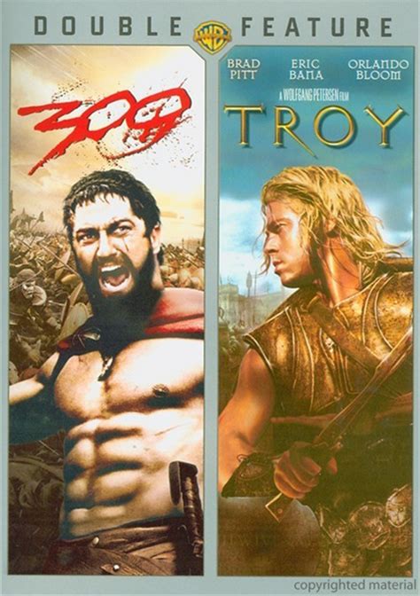 300 troy double feature dvd dvd empire