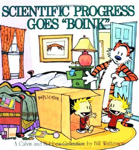Calvin And Hobbes Scientific Progress Graphic Novel New Printing
