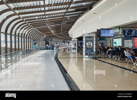 Airport Terminal Interior Stock Photo Alamy