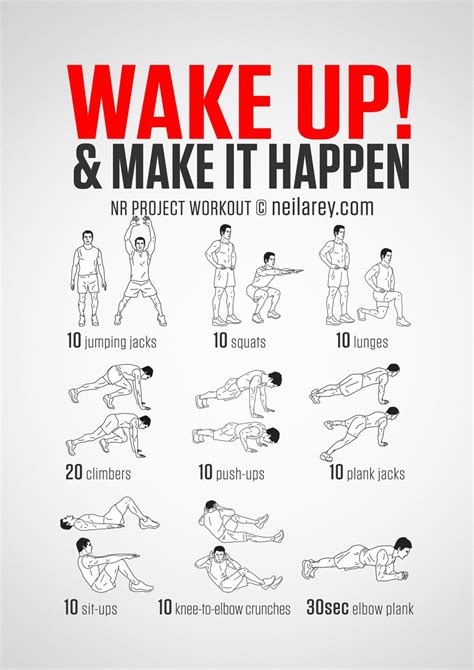 Online Fitness And Mobile Apps Wake Up Workout Pinterest Workout