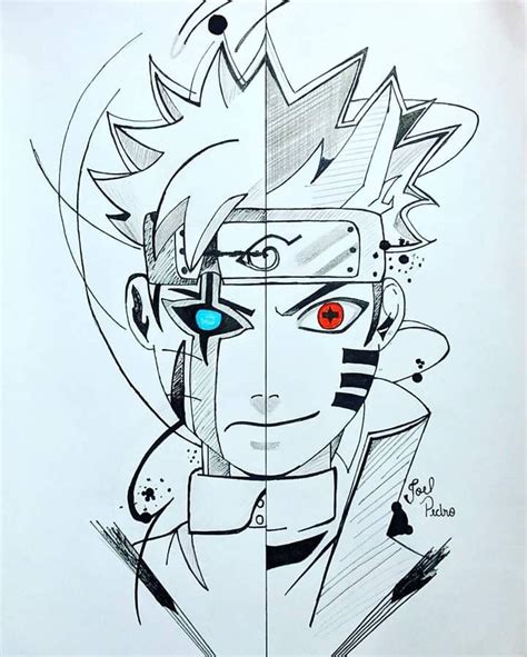 Boruto Naruto Anime Character Drawing Naruto Uzumaki Art Naruto Sketch