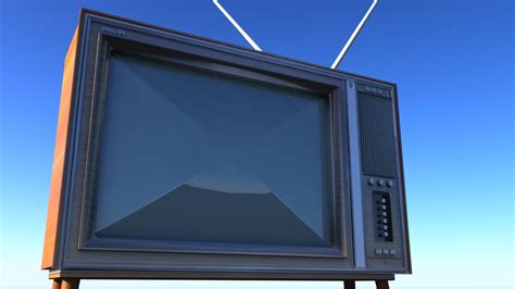 60s Tv 3d Model 10 Stl Obj Unknown Fbx Ma Free3d