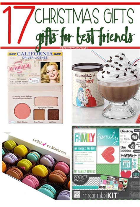 The beautiful poems also double as a colorful décor item worthy of display in any home—and it will always be a meaningful reminder of their own love story as well. 17 Christmas Gifts for Best Friends - TGIF - This Grandma ...