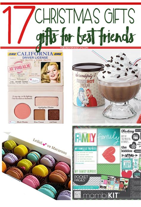 Here are 51 homemade gifts for your girlfriend that are cheap, simple, and thoughtful at the same time. 17 Christmas Gifts for Best Friends - TGIF - This Grandma ...