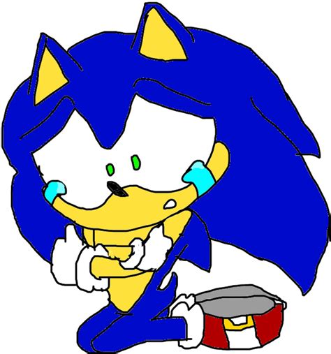 Sonic Crying Into Fear By Markendria On Deviantart
