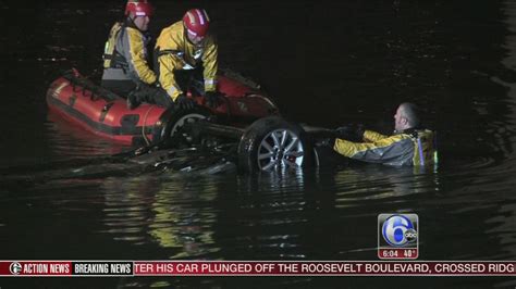 Body Recovered From Car Submerged In Schuylkill River 6abc Philadelphia