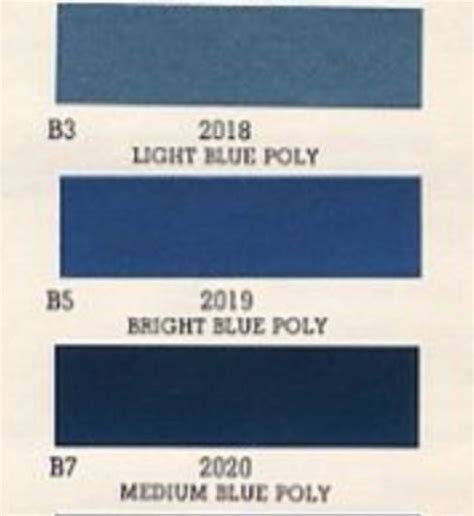 1969 Mopar Interior Color Codes