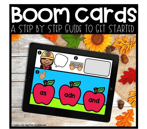 Boom Cards Getting Started Carolyns Creative Classroom