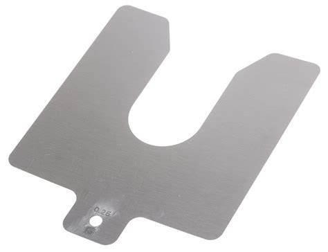 Stainless Steel Pre Cut Shim 100mm X 100mm X 025mm Rs