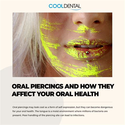 Oral Piercings And How They Affect Your Oral Health