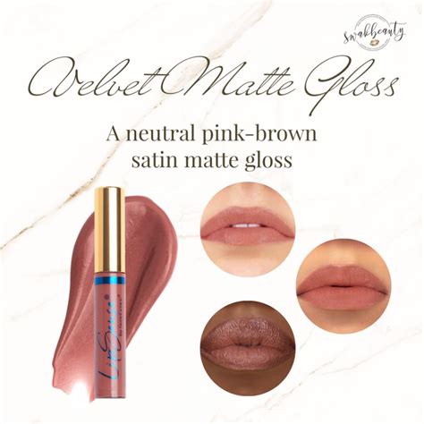 Lipsense Velvet Matte Gloss Limited Edition Swakbeauty Com