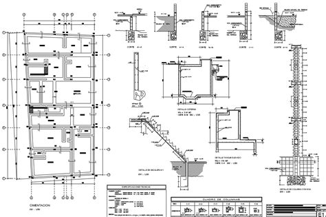 Construction Site Work Layout Plan Cadbull