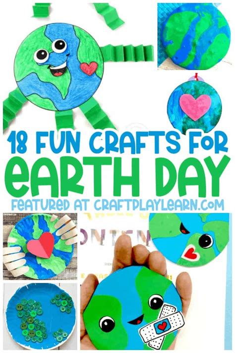 Fun Earth Day Crafts For Kids Craft Play Learn