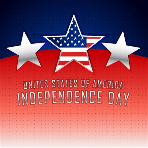 It is observed as a federal holiday commemorating the usa declaration of independence on july 4, 1776. american independence day background with three silver ...