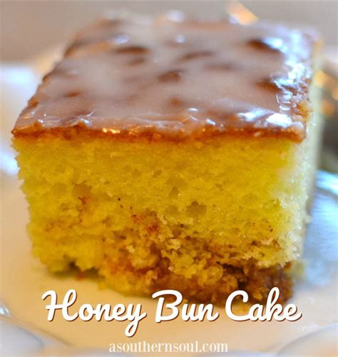 Honey Bun Cake A Southern Soul