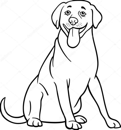 Dessin #1105  Coloriage Labrador À Imprimer  OhKids avec Coloriage
